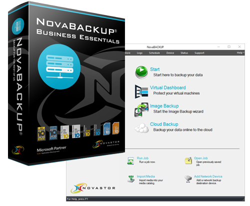 NovaBACKUP Business Essentials